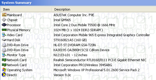 AsusF9E-018 AsusF9E-018