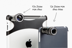 iPad: เปิดตัว iPad Telephoto Lens ถ่ายรูปเลนส์ซูม 12 เท่าด้วย iPad ของท่าน!