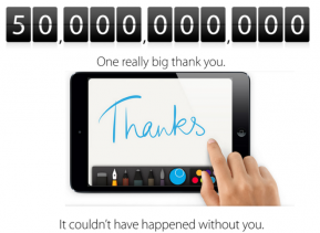 Apple: อยากรู้มั้ยใครดาวน์โหลดแอปฯที่ 50,000,000,000 ของ Apple?