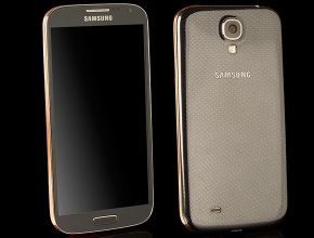 Android: Samsung Galaxy S4 กรอบเลี่ยมทองคำเปิดราคาแค่ 77000 บาท!