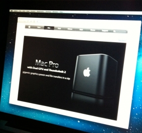 Mac: ภาพหลุด Mac Pro รุ่นใหม่ก่อนงาน WWDC 2013 คืนนี้จะจริงหรือหลอก?