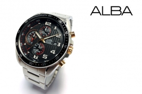 ALBA Mileage [อัลบา ไมล์ลิจ] เพิ่มความโดดเด่นด้วยเข็มบอกเวลาสีพิงค์โกลด์