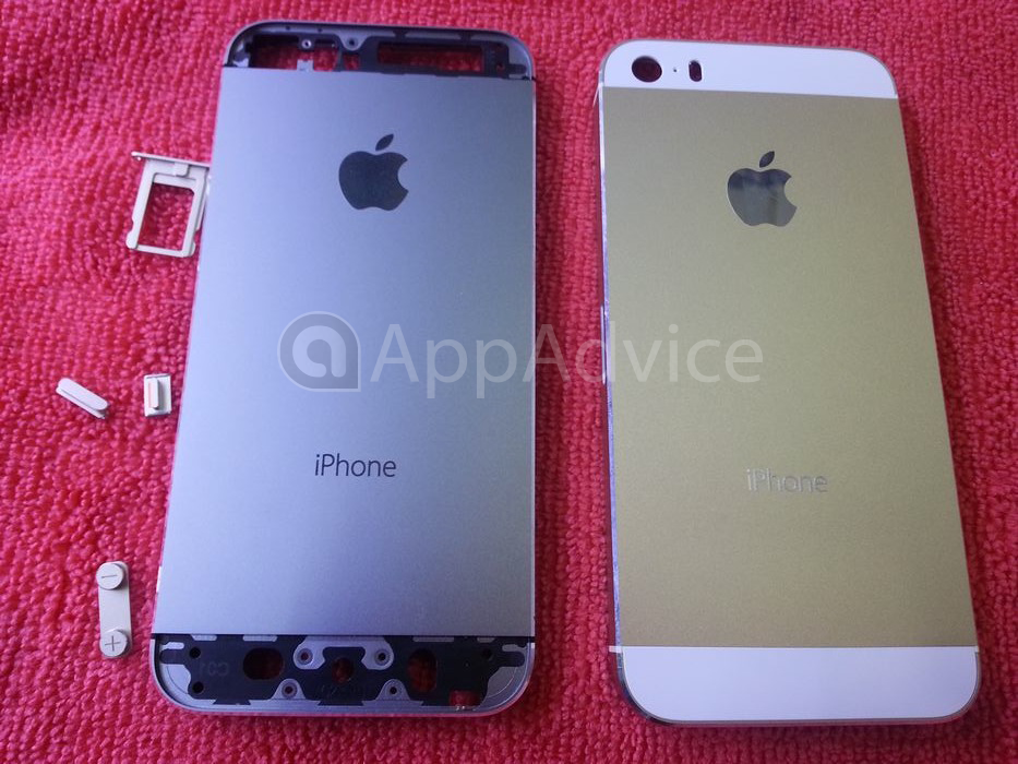 ภาพชัดๆ iPhone 5S สีทอง Champagne เปรียบเทียบกับ iPhone 5 สีขาวและดำ!