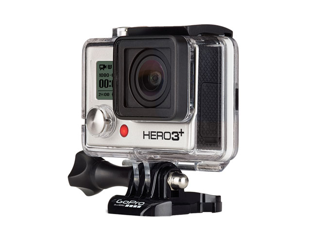 GoPro Hero3+ สุดยอดกล้อง ที่มาพร้อมเลนส์มุมกว้าง