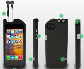 Gadget: ขอแนะนำ TurtleCell 101 เคส iPhone 5s มีหูฟังในตัวจะใช้ก็ดึงออกมาเลย!