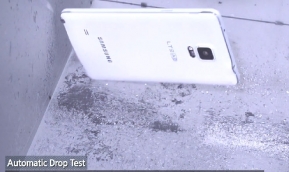 Android: Samsung โชว์ทดสอบ Samsung Galaxy Note 4 ด้วย Drop Test! (มีคลิป)