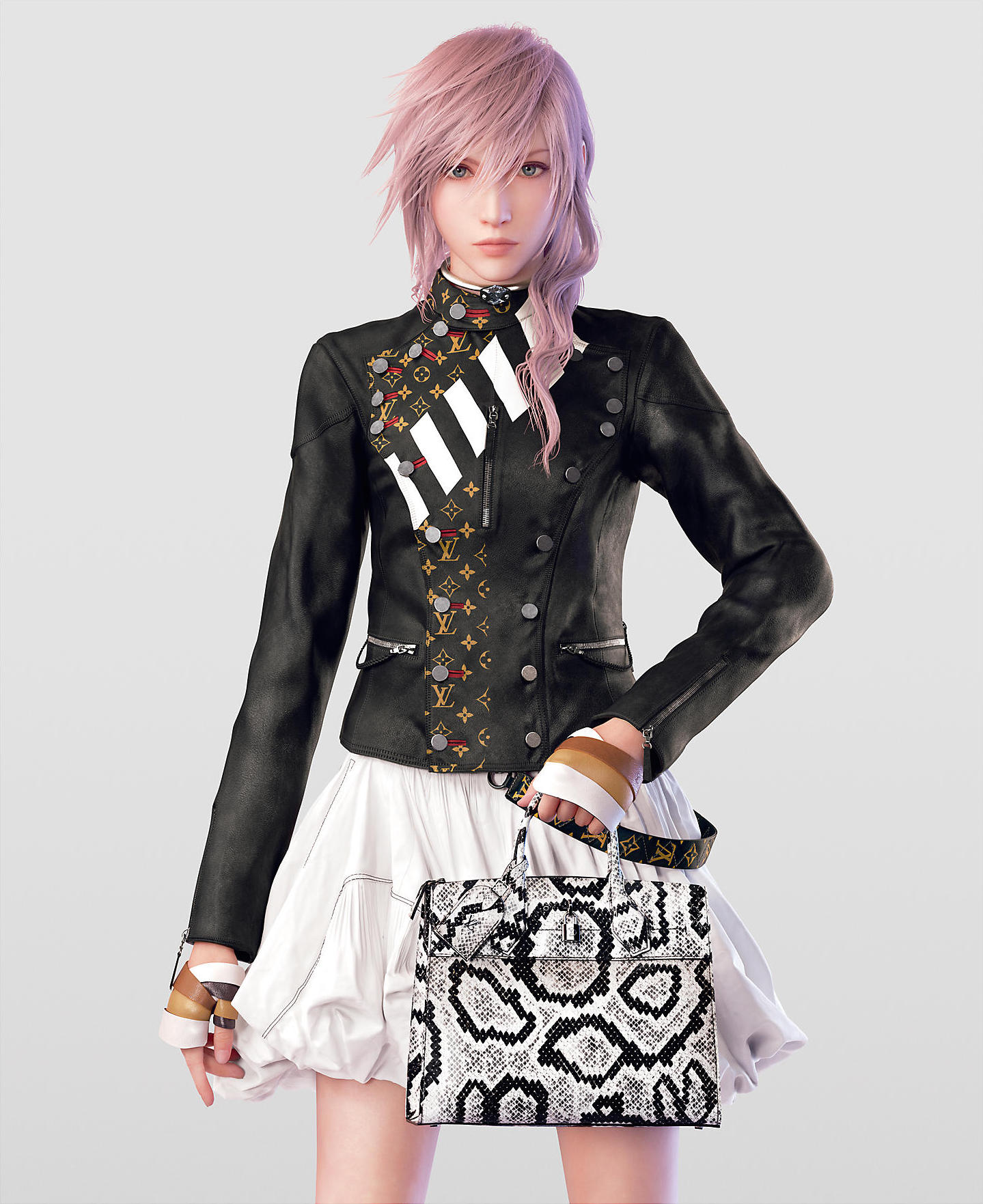 Louis Vuitton Series 4 Campaign Features Final Fantasy Character As Its Muse | www.bagssaleusa.com