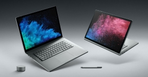 Notebook: เปิดตัว Microsoft Surface Book 2 โน้ตบุ๊คการ์ดจอแยกถอดจอได้ แรงกว่า MacBook Pro! (คลิป)