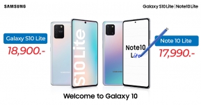 Samsung เปิดตัว “Galaxy S10 Lite และ Note 10 Lite” มอบประสบการณ์ Galaxy ระดับแฟล็กชิปในราคาที่เข้าถึงได้ !