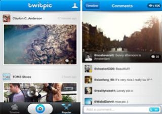 App: TwitPic for iPhone มาแล้วคู่แข่งใหม่ Instagram, Socialcam!