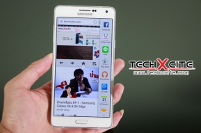 Android : ใช้งาน 2 แอปพร้อมกันง่ายๆด้วย Multi Window ไหลลื่นไม่สะดุดบน Samsung Galaxy A7  !!