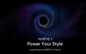 Realme 3 ประกาศเปิดตัววันที่ 3 เดือน 3 ลือมาพร้อมชิปแรงขึ้น 30% และราคา 5,000 บาท