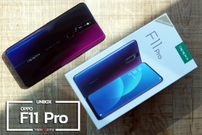 Unbox : พรีวิวแกะกล่อง OPPO F11 Pro หน้าจอเต็มสุด กล้องหลังคู่เด็ดจัด พร้อมดีไซน์ไล่เฉดสีสามมิติสวยชวนตะลึง !!