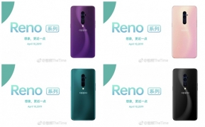 ภาพหลุด OPPO Reno จะมาพร้อมสีให้เลือกทั้งหมด 4 แบบ