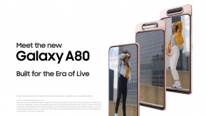 Samsung เปิดตัว Galaxy A80 สมาร์ทโฟนแห่งยุคของคนชอบไลฟ์ มาพร้อมหน้าจอ Infinity Display ใหม่และกล้องหมุนได้ !
