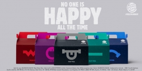 Burger King ออกแคมเปญใหม่ “Unhappy Meal” อาหารแทนความรู้สึกกับ Real Boxes ทั้ง5แบบ!!!
