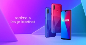 เปิดตัว realme 3i สมาร์ทโฟนระดับเริ่มต้น สเปคดี CPU Helio P60 กล้องคู่ พร้อมฝาหลังดีไซน์ Diamond Cut !