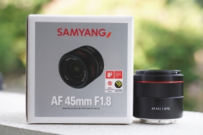 Review : เลนส์ Samyang AF 45mm F1.8 FE จิ๋วแต่แจ๋วสำหรับชาว Sony ที่ต้องการความเบาสบาย