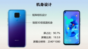 Huawei nova 5i Pro หลุดภาพพร้อมสเปค CPU Kirin 810 RAM 8GB กล้อง 4 ตัว