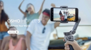 เปิดตัว DJI Osmo Mobile 3 ไม้กันสั่นตัวล่าสุด พับเก็บได้ พกง่าย เบาลง รองรับโทรศัพท์จอใหญ่