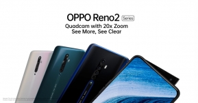 เปิดตัว OPPO Reno2, Reno2 Z และ Reno2 F สามสมาร์ทโฟนใหม่ที่มาพร้อมกล้องหลัง 4 ตัว !!
