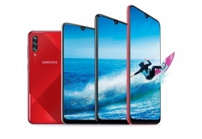 เปิดตัว Samsung Galaxy A70s อัพกล้องใหม่ 64 ล้านพิกเซล ดีไซน์สวยแบบ 3D Prism