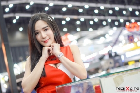 Pretty : แจกความสดใสกับภาพพริตตี้งาน ​Thailand Mobile Expo 2019