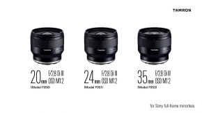 Camera : Tamron ประกาศเปิดตัวเลนส์รุ่นใหม่สำหรับกล้อง Sony เมาท์ FE