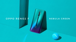 เปิดตัวสีใหม่ OPPO Reno2 F สี Nebula Green Limited Edition อีกหนึ่งสีสุดล้ำที่ได้รับแรงบันดาลใจจากแสงเหนือออโรร่า !