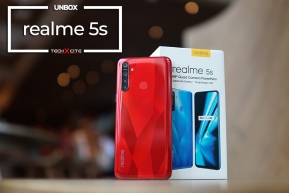 Unbox : แกะกล่องพรีวิว realme 5s อัปเกรดใหม่ กล้อง 48MP และสีแดงบนคริสตัลสุดเลอค่า !!