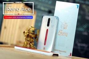 Unbox : พรีวิวแกะกล่อง Reno Ace Gundam 40th Anniversary Edition โอ้ย…มันเท่จับใจ !