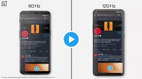CEO OnePlus ทวีตวิดีโอโชว์ตัวอย่างความลื่นของหน้าจอ Fluid Display 120Hz เปรียบเทียบกับ 60Hz !!