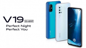 vivo V19 ยืนยันเปิดตัว 10 มี.ค. พร้อมกล้องหน้า punch-hole กล้องหลัง 4 ตัว 48 ล้านพิกเซล