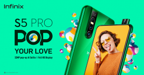 Infinix เปิดตัว S5 PRO เขย่าวงการสมาร์ทโฟนราคาประหยัด โชว์กล้องหน้าป๊อปอัพ ความละเอียด 32 ล้าน ในราคาเบาเพียง 4,990 บาท