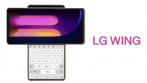 หลุดภาพ LG WING สมาร์ทโฟน 2 หน้าจอ จอบนหมุนได้คล้ายรูปตัว T