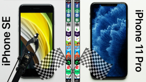 เปรียบเทียบความเร็ว iPhone SE 2020 vs iPhone 11 Pro Max ราคาต่างกัน 20,000 กว่าผลลัพธ์ออกมาคือ !? (มีคลิป)