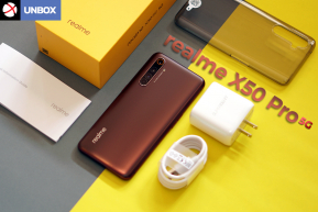 Unbox : แกะกล่องพรีวิว realme X50 Pro 5G เรือธงสุดจัด ชิปเซ็ต Snapdragon 865, จอ SuperAMOLED 90Hz และชาร์จไว 65W !!