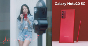 KT เผยโฉม Galaxy Note20 5G สี Mystic Red ร่วมกับ “Jennie Blackpink” วางจำหน่ายเฉพาะในเกาหลี !!