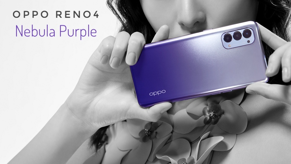 OPPO Reno4 สีใหม่ Nebula Purple พร้อมให้คุณเป็นเจ้าของแล้ววันนี้เพียบ 11,990 บาท