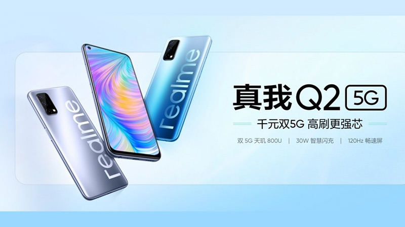 เปิดตัว realme Q2 Pro, Q2 และ Q2i สมาร์ทโฟน 5G สเปคระดับกลาง ราคาเริ่มต้นแค่ 4,600 บาท