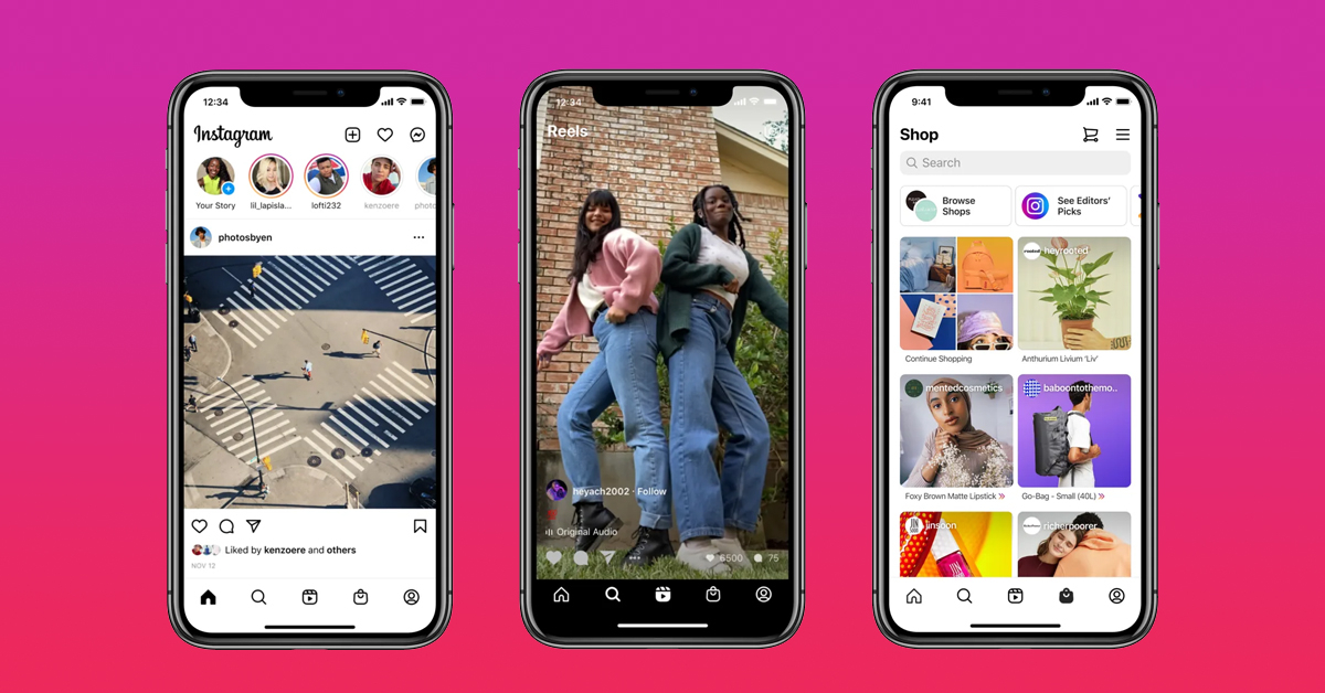 Instagram เตรียมเพิ่มฟีเจอร์ Reels เข้ามาที่หน้าจอหลักเพื่อแย่งชิงตลาดกับ TikTok!