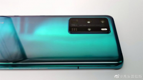 หลุดภาพเครื่องต้นแบบ Huawei P40 Pro สี Aurora Green ที่ไม่ถูกผลิตเป็นเครื่องจริง