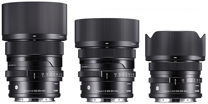 ภาพหลุดเลนส์ใหม่จาก SIGMA กับเลนส์ในตระกูล C สำหรับกล้อง Sony Full Frame Mirrorless และเมาท์ L