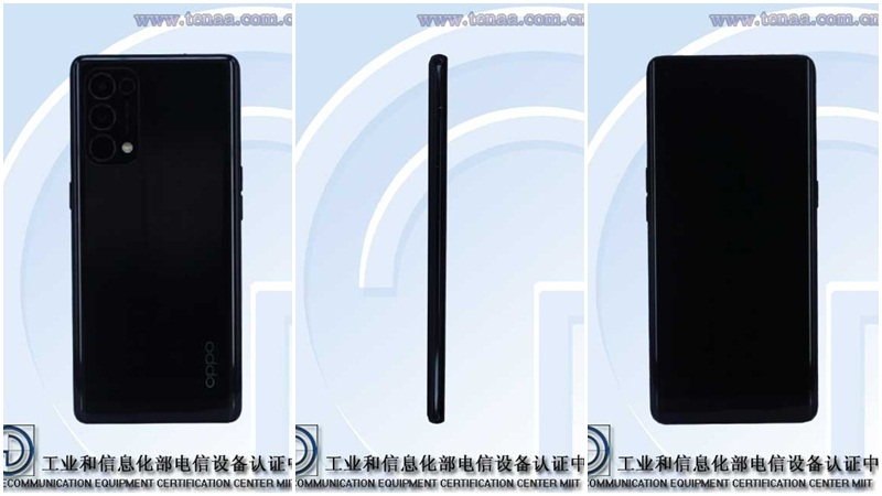 OPPO Reno5 Pro เผยภาพพร้อมสเปคทางการบน TENAA แล้ว