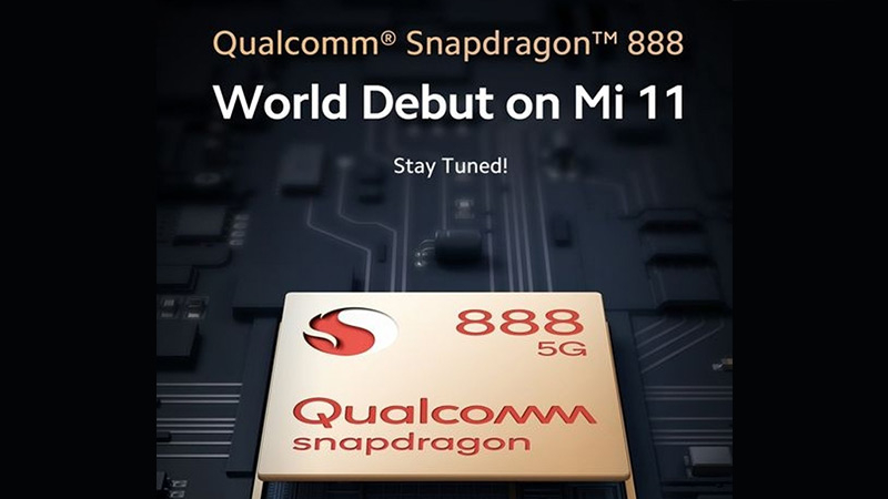 Xiaomi Mi 11 จะเป็นสมาร์ทโฟนรุ่นแรกของโลกที่มาพร้อม CPU Snapdragon 888 พร้อมภาพหลุดด้านใน