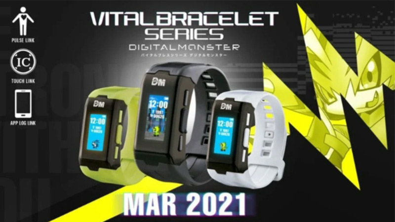 เปิดตัว Digimon Vital Bracelet สมาร์ทแบนด์สุดเท่ ฝึกดิจิม่อนของคุณด้วยการวิ่ง ยิ่งเคลื่อนไหวร่างกาย ดิจิม่อนยิ่งเก่งขึ้น