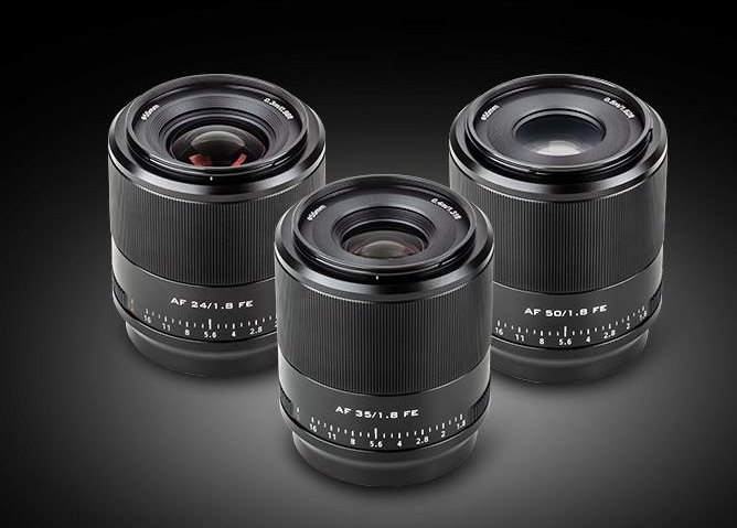 Viltrox พร้อมมาชุดใหญ่ กับเลนส์เมาท์ Sony FE ทั้ง Viltrox 24mm f/1.8, 35mm f/1.8, และ 50mm f/1.8