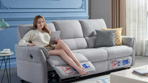 Xiaomi จัดให้ เปิดตัว Cheers Electric Fabric Sofa โซฟาปรับไฟฟ้า มีช่องเสียบ USB