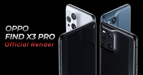 OPPO Find X3 Pro เผยภาพเรนเดอร์ทางการ โชว์ดีไซน์คุ้นตาแต่กล้องนูนกว่าที่เคย !!