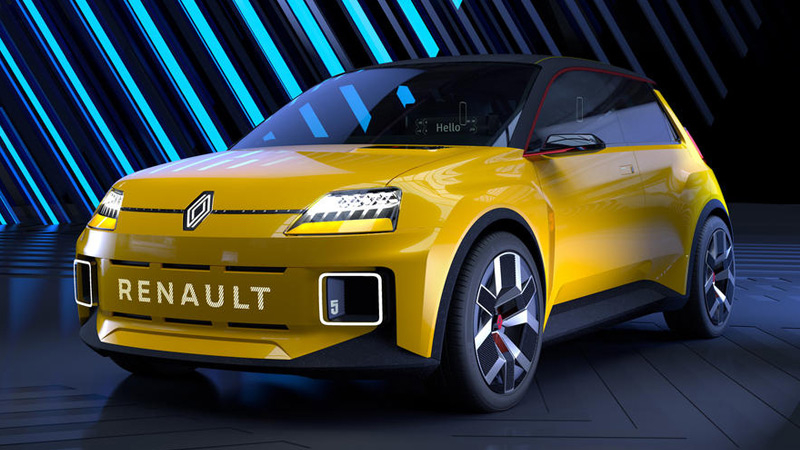 เผยรถคอนเซ็ปต์ Renault 5 ที่กลับมาอีกครั้งในรูปแบบของ EV